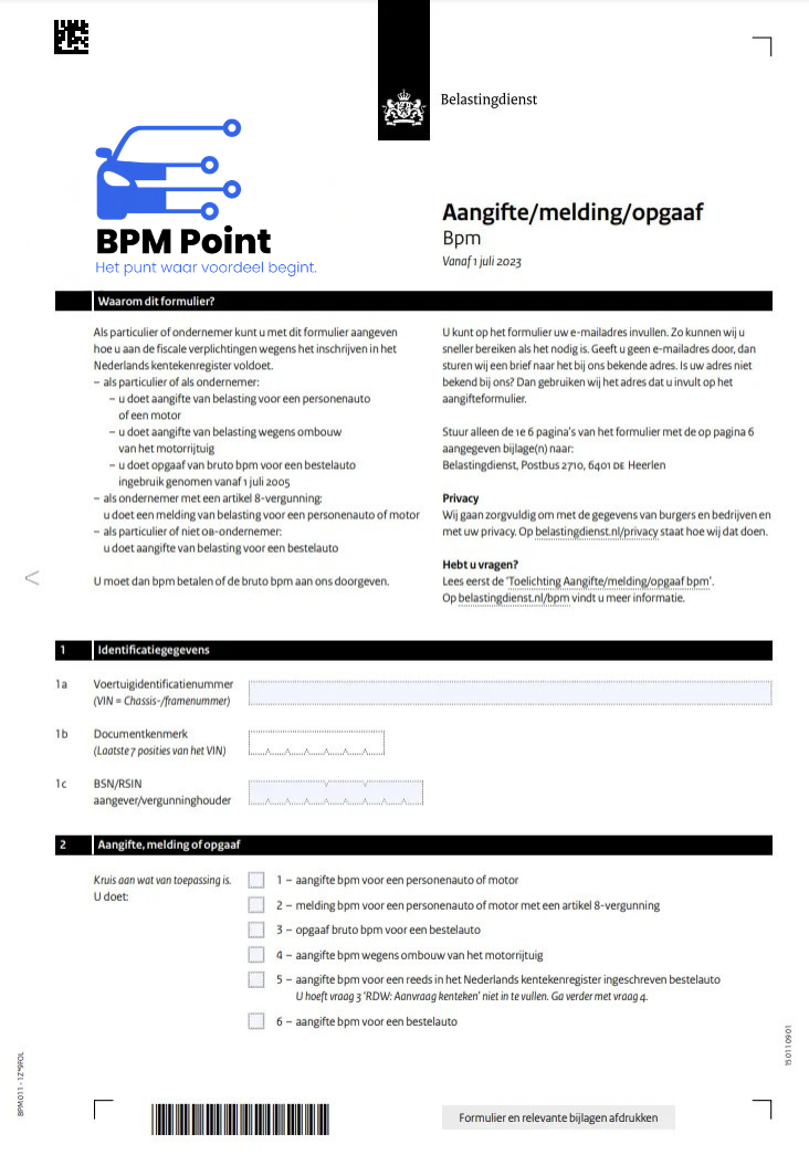 BPM Teruggaaf Proces