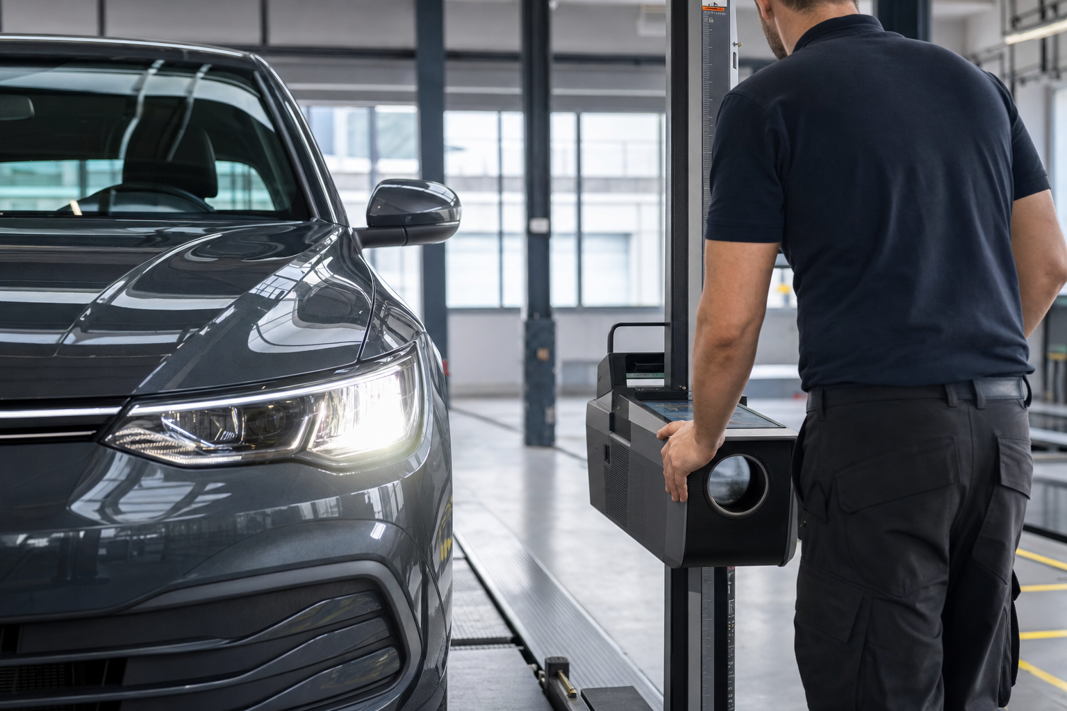 Technische voorbereiding in de werkplaats vóór RDW-keuring
